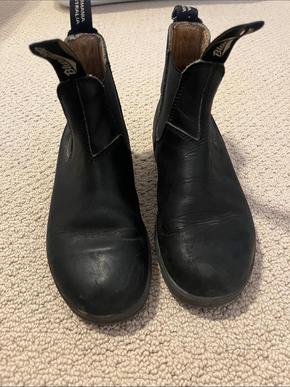 Blundstone 558 CLASSIC CHELSEA BOOTS IN BLACK Black Slip-On Work Boots 7 - Picture 3 of 5